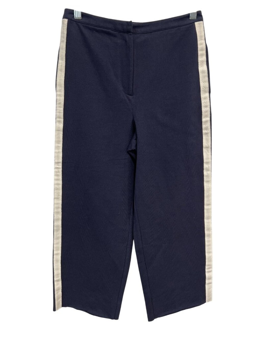 TAGS women’s small pants blue with white side stripes